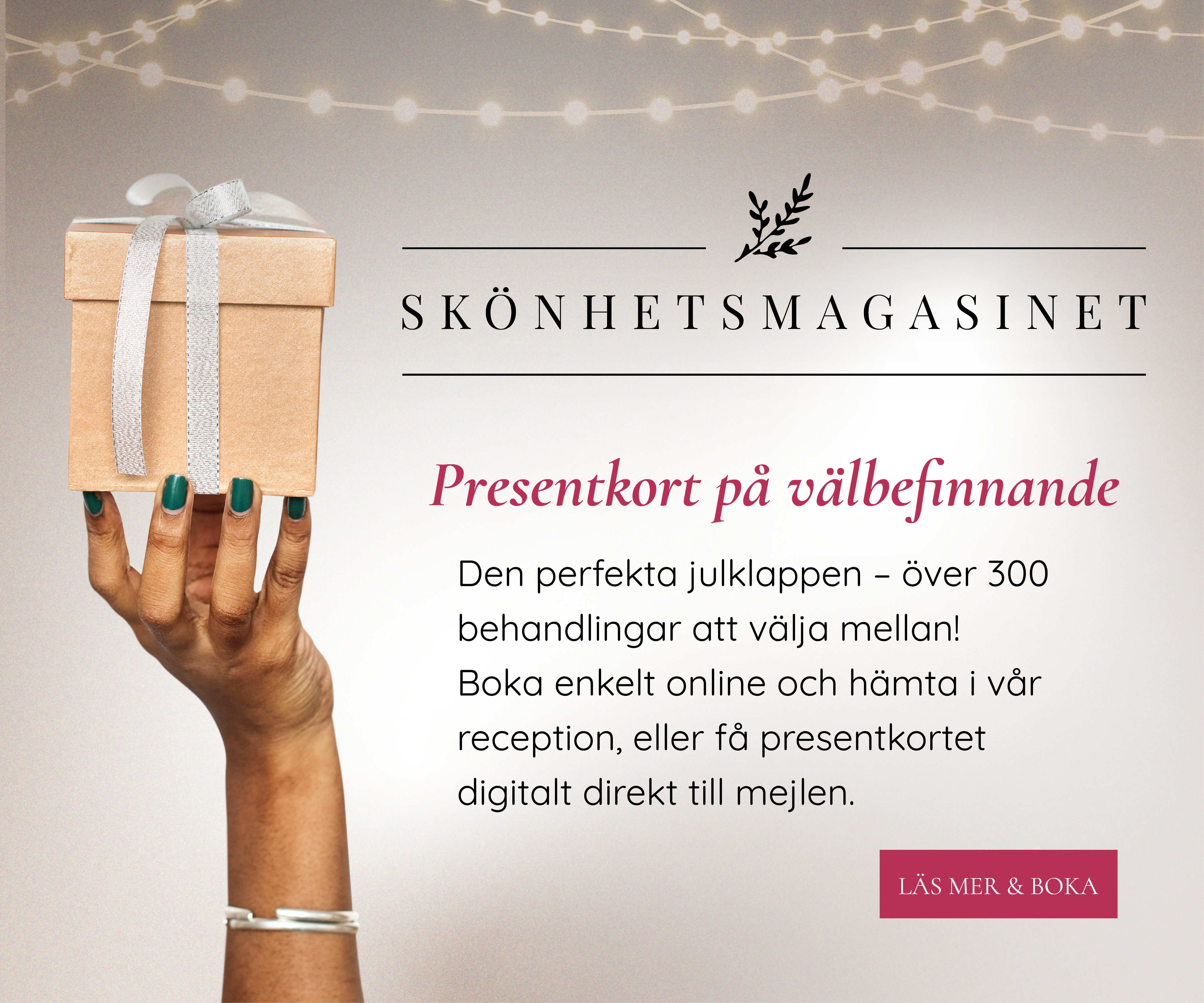 Bygga varumärke och driva fler bokningar för Skönhetsmagasinet